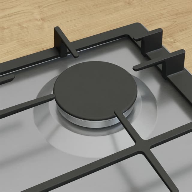 Detalle de Bosch PCR9A5I90 placa gas 90 cm