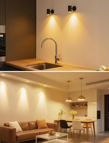 Thumbnail 6 de Lepro Bombilla LED GU10 Blanco Cálido 2700K 6W (equiv. 80W) NO regulable, 38° – Pack 4