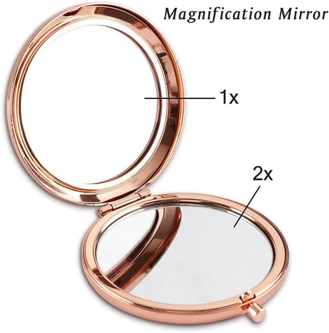 Detalle de Personalised compact mirror 2.5 inch