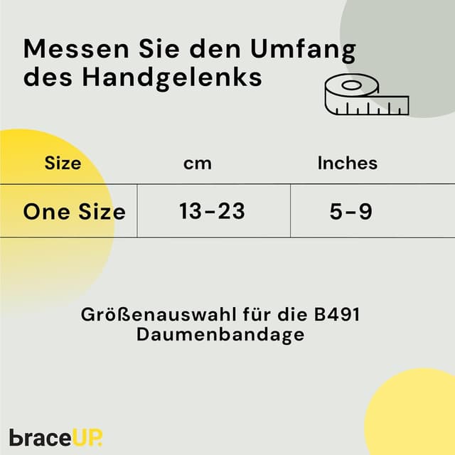 Thumbnail 5 de BraceUP Daumenschiene für Daumenstütze