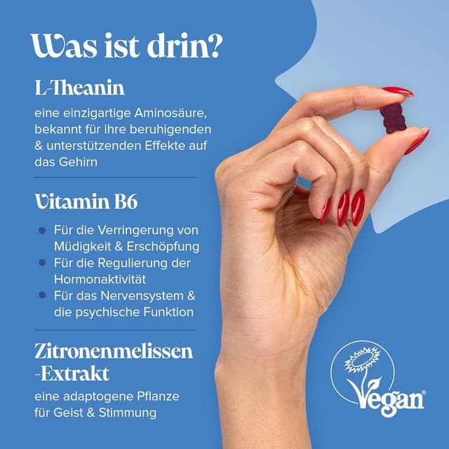 Detalle 1 de Novomins L-Theanin Gummibärchen 50 mg Kids