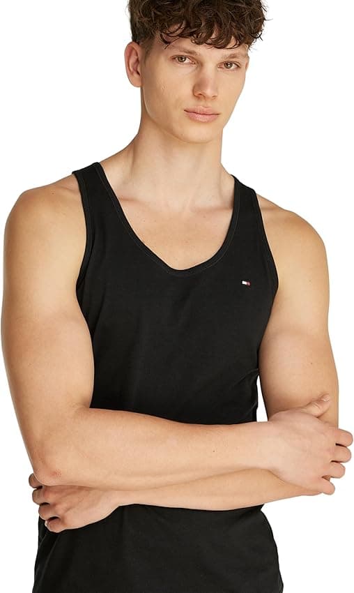 Detalle 2 de Tommy Hilfiger Camisetas de Tirantes Pack 3 XS