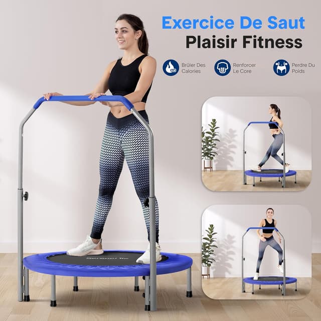 Thumbnail 1 de SereneLife Trampoline 101,6 cm mini trampoline 🏋