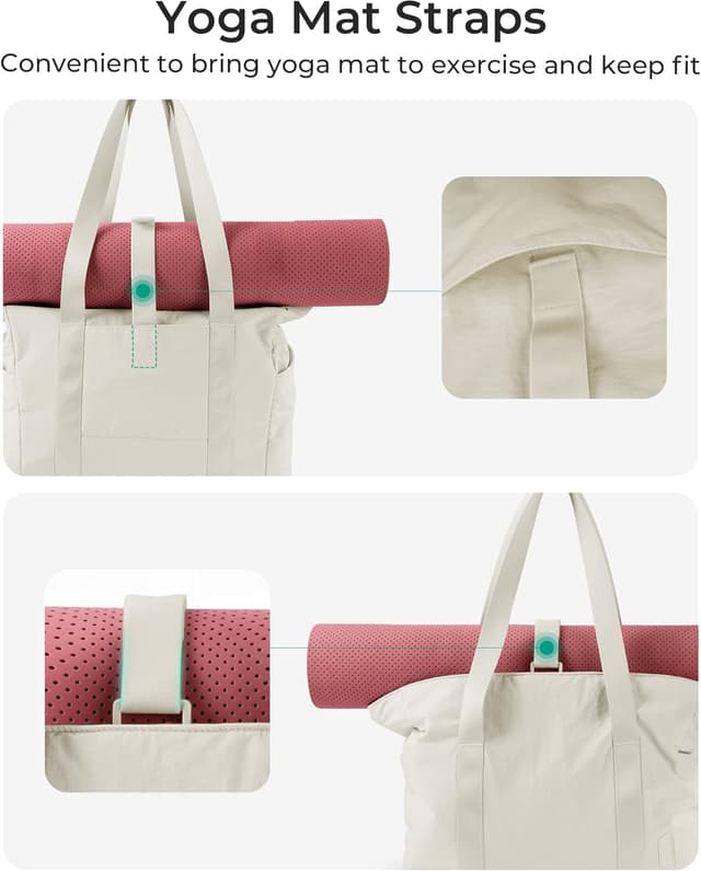 Detalle de BAGSAMRT Yoga Mat Bag 1.32 lbs tote