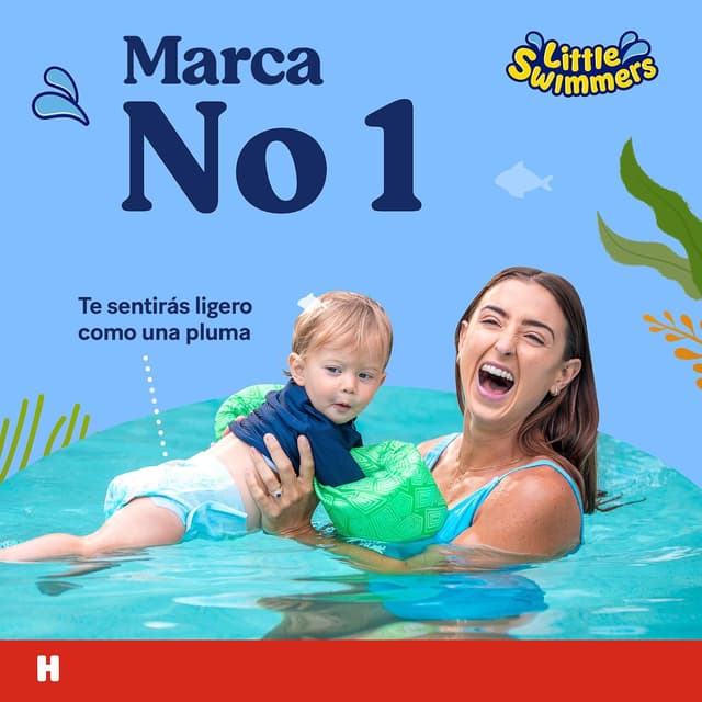 Thumbnail 4 de Huggies Little Swimmers Pañales Bañador Bebé Talla 3-4 💦