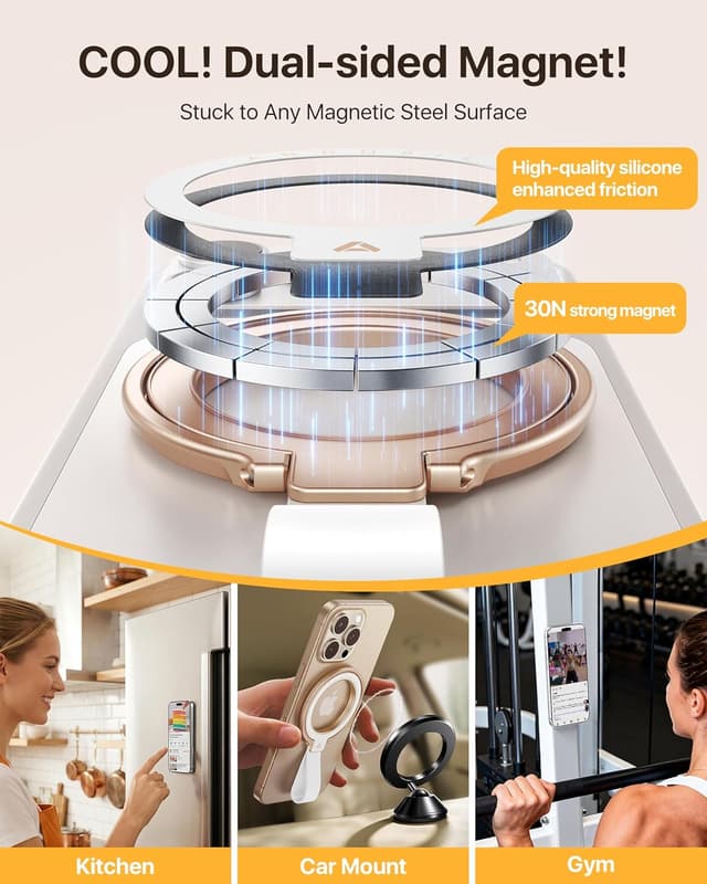 Thumbnail 4 de andobil 2025 Magnetic Phone Grip