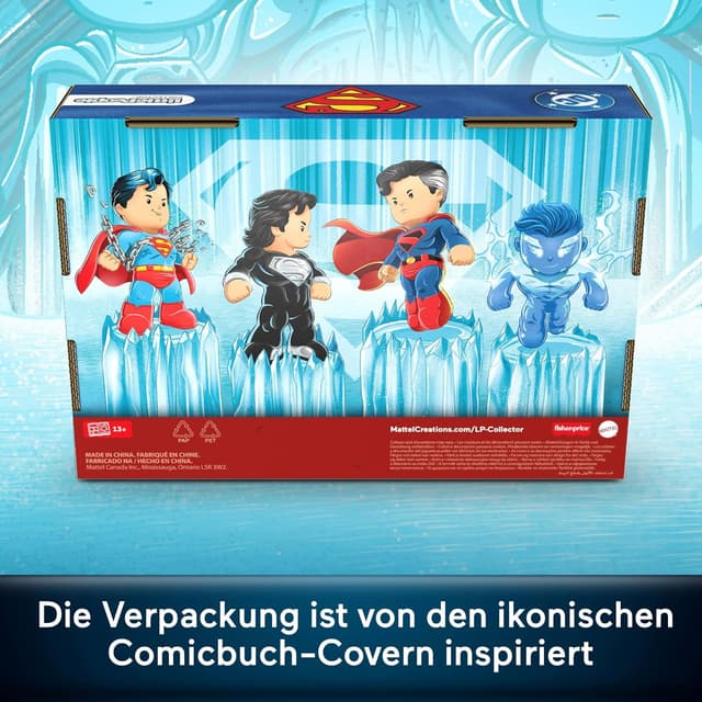 Thumbnail 4 de Little People Collector Superman JFD63 Sonderausgabe