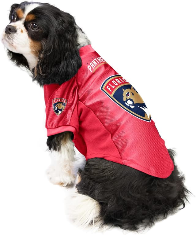 Detalle de Littlearth NHL Stretch Pet Jersey (Officially Licensed Teams) for Big Dogs