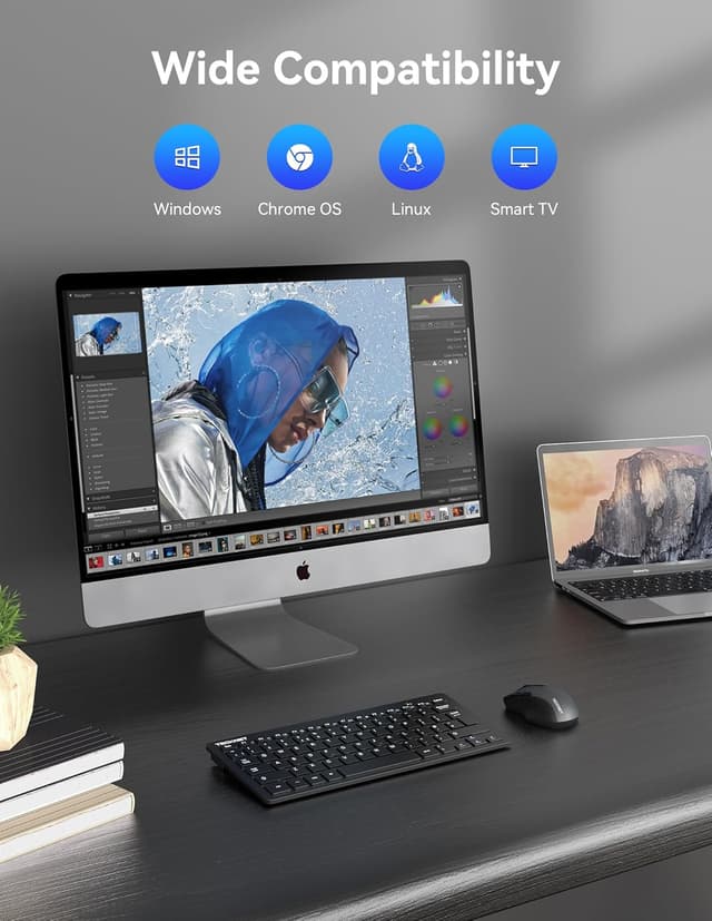 Thumbnail 6 de TECKNET 2.4G Wireless Keyboard 12-month battery ⌨