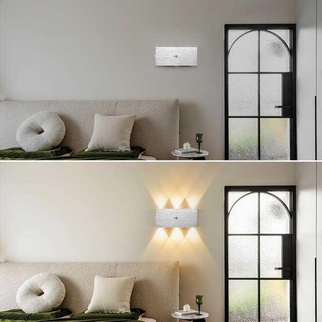 Thumbnail 7 de VOMI Lampara Pared Sin Cable con Sensor de Movimiento