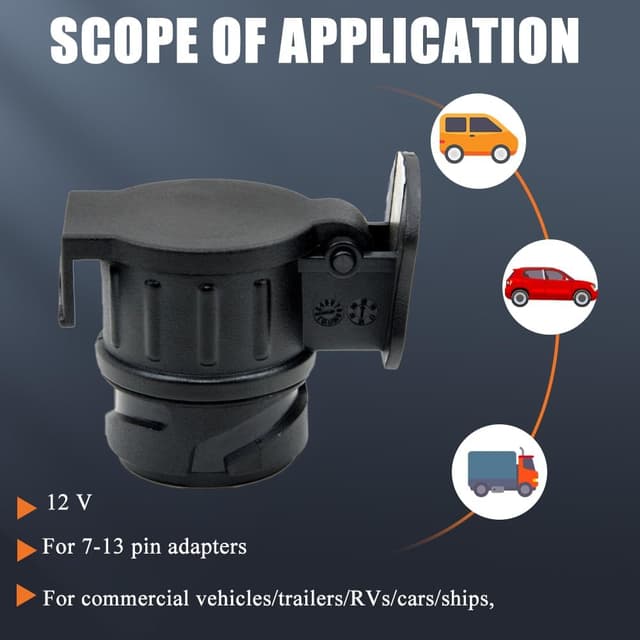 Thumbnail 4 de Adaptateur TONZACK 13 vers 7 broches ⚙