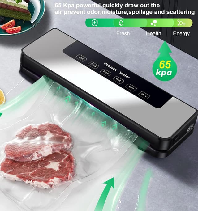 Detalle 2 de Hilifix vacuum sealer machine 65 KPa