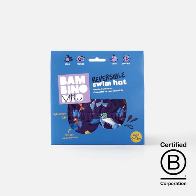 Thumbnail 5 de Bambino Mio Gorro de Natación Reversible con Protección UV ☀