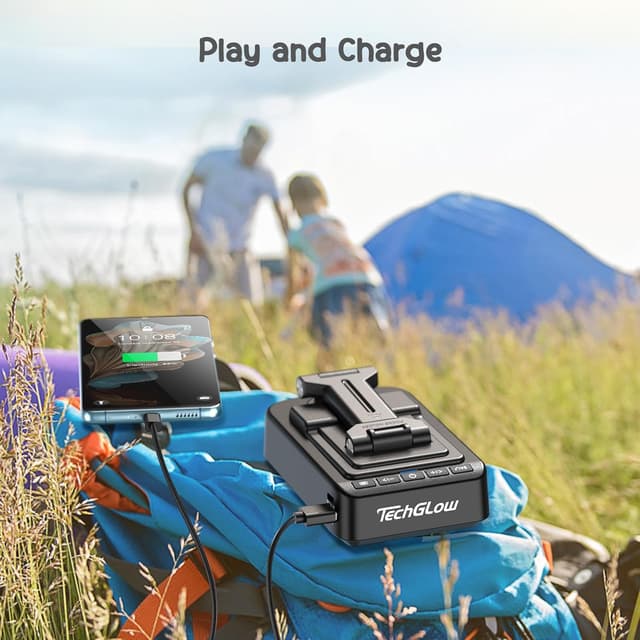 Detalle 2 de TechGlow Foldable Phone Stand 360°