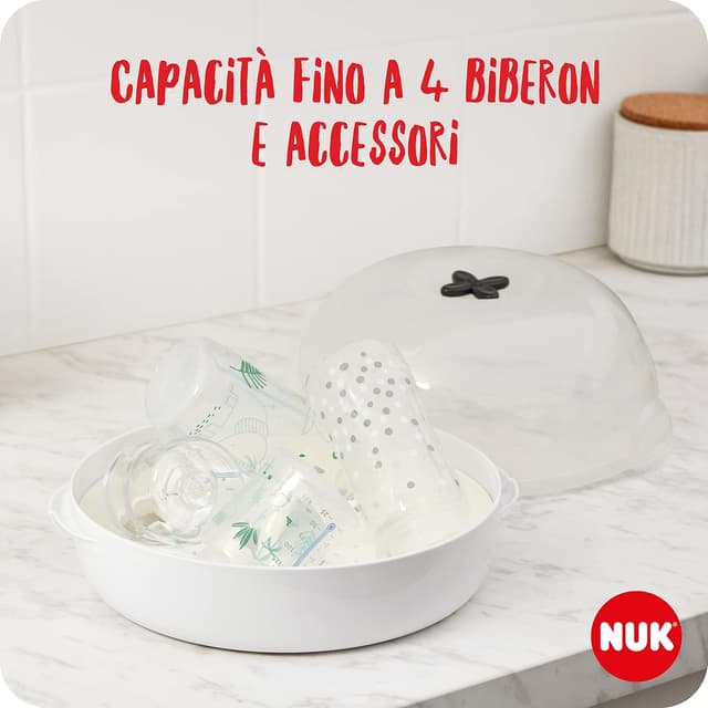 Thumbnail 2 de NUK Micro Express Plus sterilizzatore 4 biberon