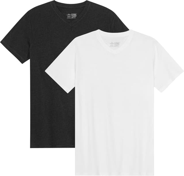 Detalle de DANISH ENDURANCE Kurzarm Shirt Modal Bio-Baumwolle