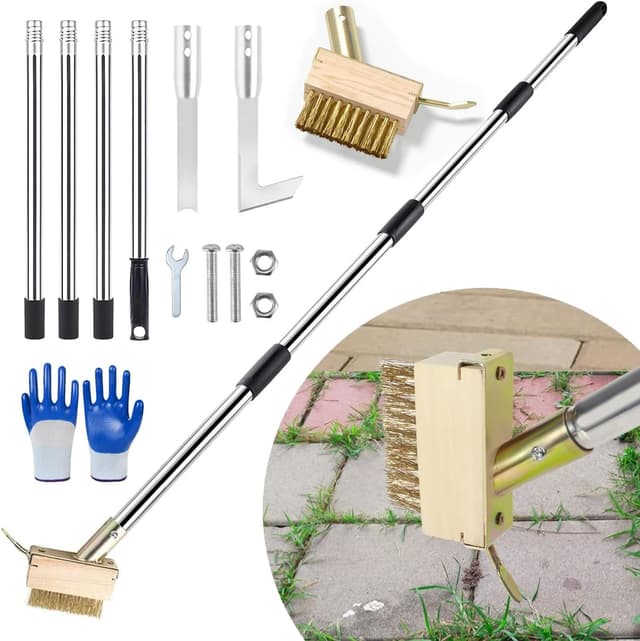 Detalle de 60" Patio weed remover tool with long handle