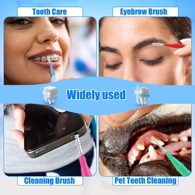 Thumbnail 6 de RAYITO 100 Interdental Brushes 5 sizes 🪥