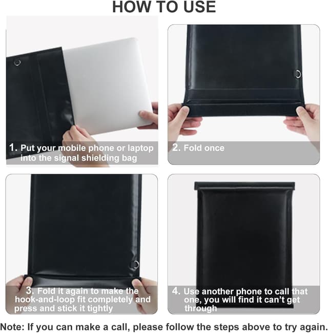 Thumbnail 5 de yaokvide Large Faraday Bags 5 Pack 🛡