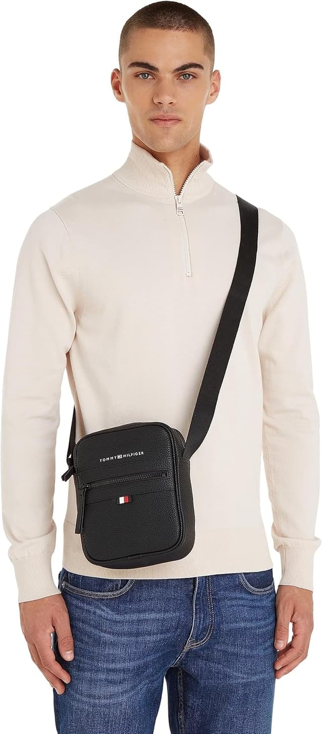 Thumbnail 3 de Tommy Hilfiger Essential PU Mini Reporter bolso 1 Talla única