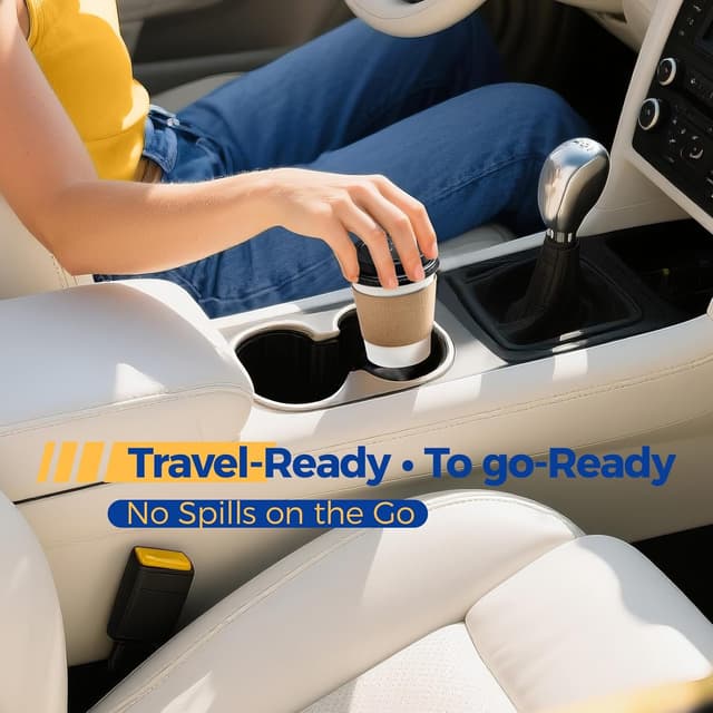 Thumbnail 5 de Fit Meal Prep 8 oz Disposable Coffee Cups Pack