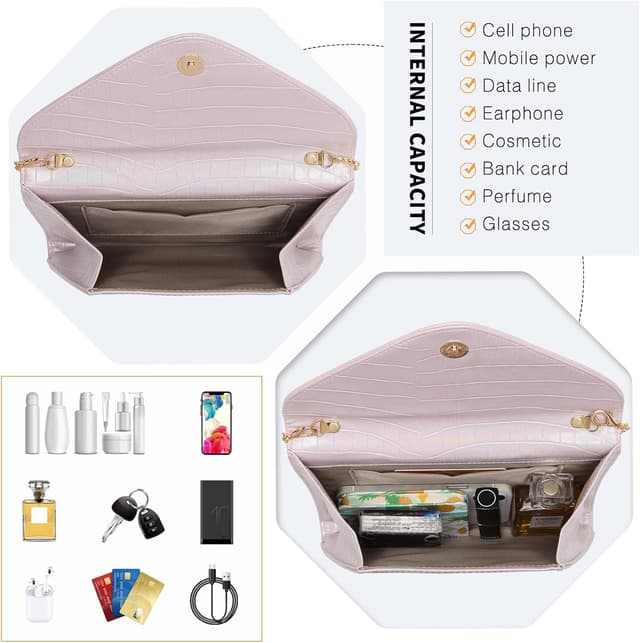 Thumbnail 5 de Miss Lulu Bolsa de Embrague 19x30 cm 👛