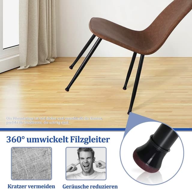 Thumbnail 4 de Stuhlbeinkappen 32er Set, Silikon 14–20 mm