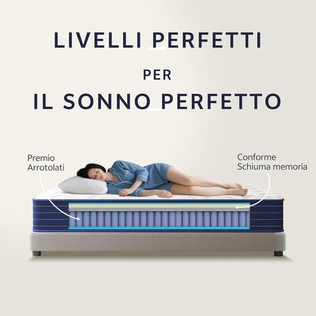 Detalle de PurrJoys Materasso Memory Foam 90x190