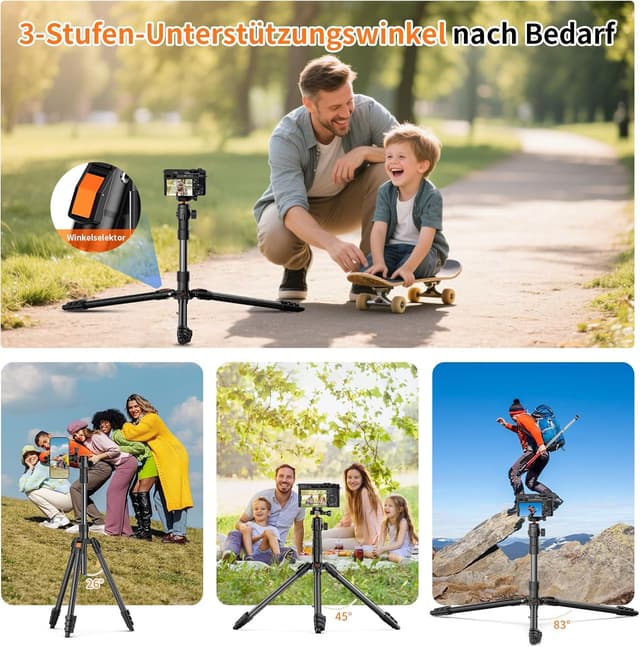 Thumbnail 4 de XXZU 180cm Stativ Kamera