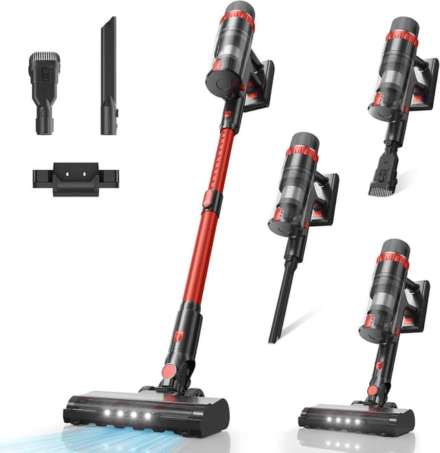 Imagen de Aspirateur Balai sans Fil Puissant 50KPA 70 mins en OfertitasTOP