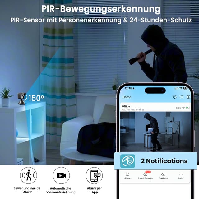 Detalle de javiscam Mini Kamera 4K