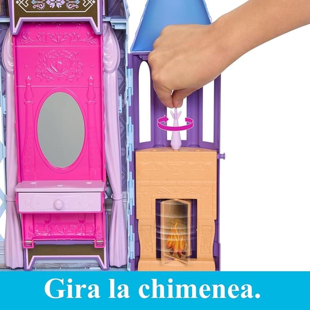 Detalle 1 de Mattel Disney Frozen Castillo de Arendelle con Elsa 🏰
