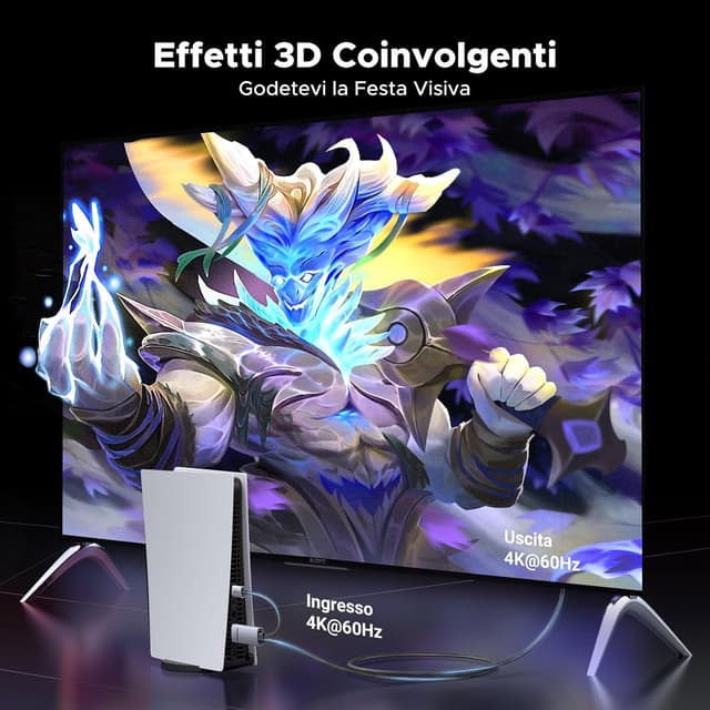 Thumbnail 3 de UGREEN Cavo HDMI a DisplayPort 4K 60Hz 2M