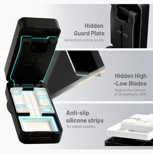 Thumbnail 2 de MidingChai Pastillero 4 compartimentos 12×6,3×1,8 cm 💊