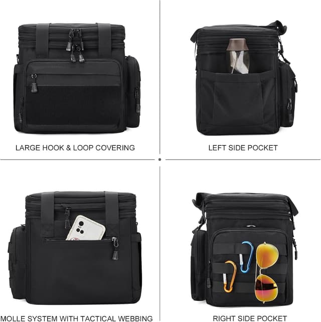 Detalle 1 de Gafetrey Tactical Lunch Box for Men