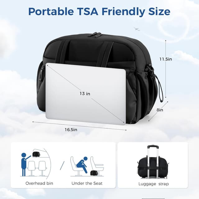 Thumbnail 2 de Lekespring Reisetasche Damen 42×20×30 cm