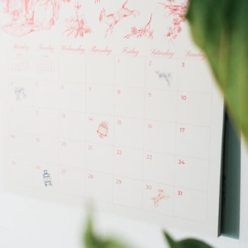 Thumbnail 5 de Kokonote Calendario 2026 pared grande A3 📅