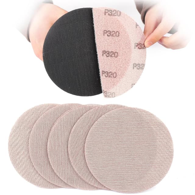 Detalle de 150 mm Schleifgitter Klett 30 Stück