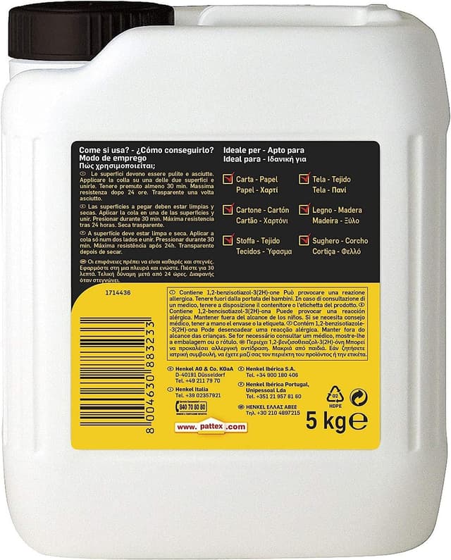 Thumbnail 1 de Pattex Vinilica Universale colla vinilica 5 kg