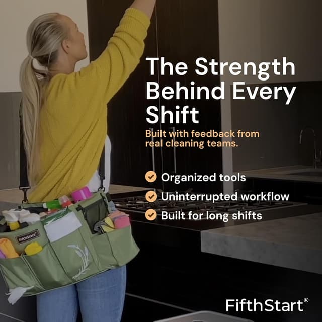 Thumbnail 6 de FifthStart Cleaning Caddy 15 x 10 x 10