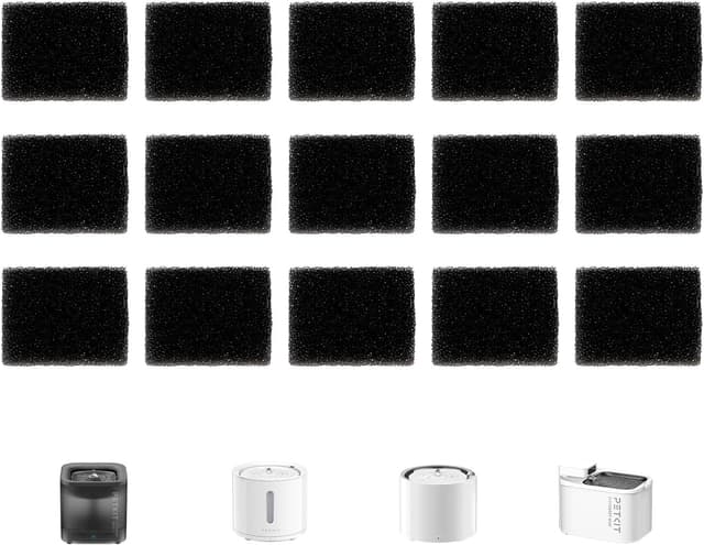 Imagen de PETKIT Filtres en mousse EVERSWEET PRO 15 pièces en OfertitasTOP