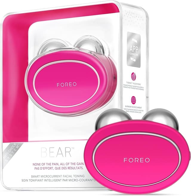 Detalle de FOREO BEAR Masajeador facial eléctrico ✨ Define y lifting