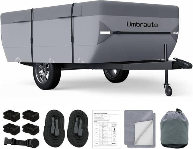 Detalle de Umbrauto Pop Up Folding Camper Cover 10'โ12' ๐