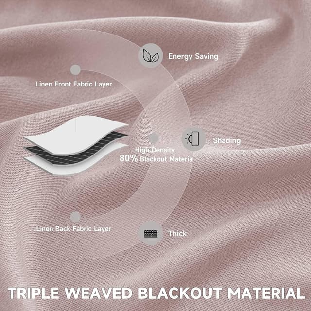 Detalle 2 de Rideau occultant thermique 140x280 cm Ystyle