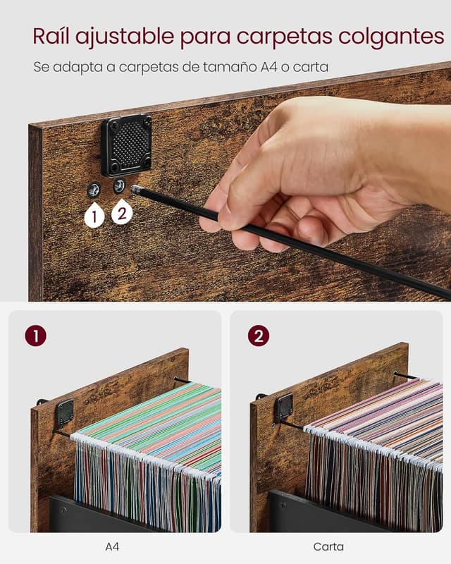 Thumbnail 4 de VASAGLE Armario de Oficina OFC055B01