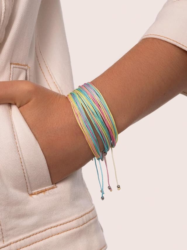 Thumbnail 1 de SINGULARU Lot de 3 Bracelets Pastel Rainbow