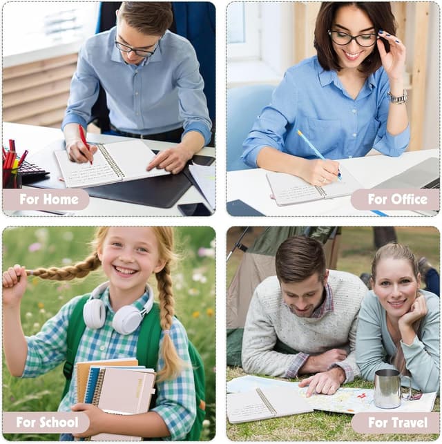 Detalle de Thboxes A5 Notebook 160-page lined spiral ๐