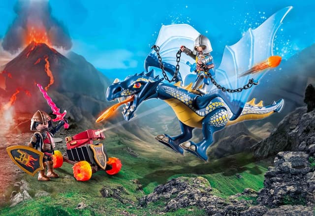 Thumbnail 2 de PLAYMOBIL Novelmore 71644 Dragón de Combate 🐉 Juguete de acción para niños