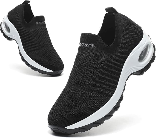 Detalle de Slip On Trainers Orthopedic Walking Shoes