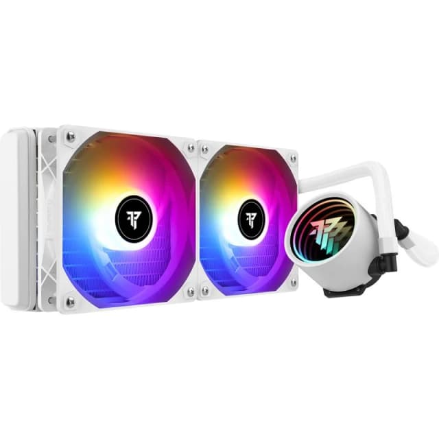 Detalle de Tempest Iceflow Refrigeración Líquida 240 ARGB Kit Liquid Cooler Blanca